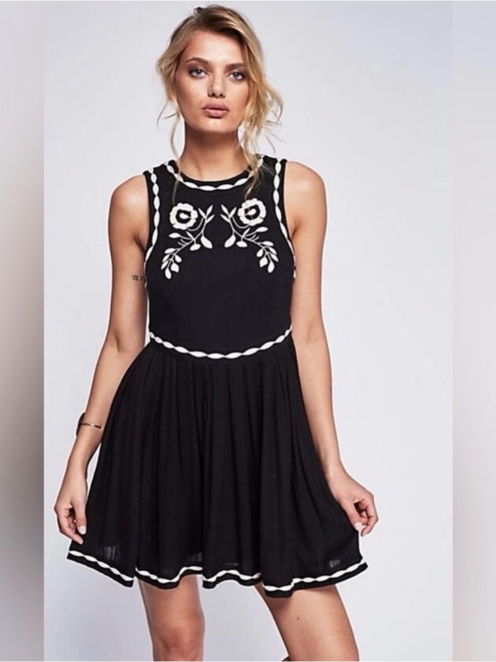 FREE PEOPLE BIRDS OF A FEATHER DRESS